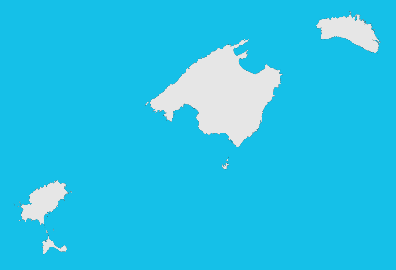 Mapa Illes Balears